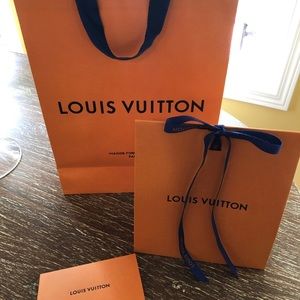 Louis Vuitton Shopping Bag, Gift Bag & Card Holder